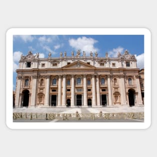 St Peters Basilica, the Vatican Sticker